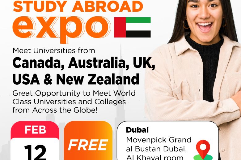 StudyCo Study Abroad Expo With World Class Universities in Dubai UAE