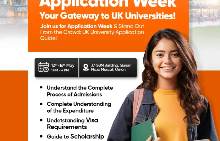 Application Week for study abroad in UK